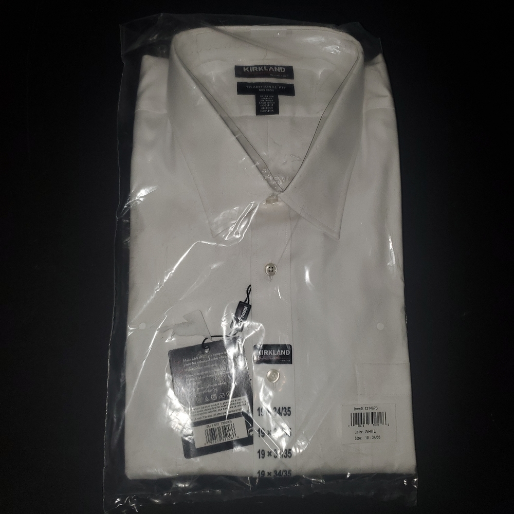 Kirkland traditional fit dress shirt